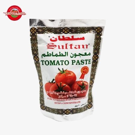 Fábrica chinesa de alta qualidade pasta de tomate conveniente em saquete 50g duplo concentrado