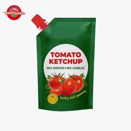1% Brix 210g Sachet Ketchup, sabor natural puro perfeito para salsa de mergulho frita francesa