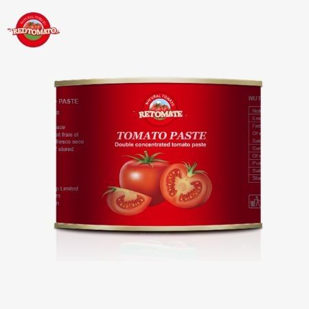 70g Convive Capa Fácil de Abrir Caixa De Concentrado de Tomate Premium Para Uma Experiência Amigável