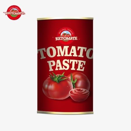 140g de pasta de tomate enlatada fácil de abrir tampa apresentando a nossa qualidade superior recém-reforçada