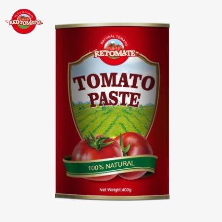 400g de pasta de tomate em lata Padrões internacionais, incluindo os da ISO HACCP BRC e FDA
