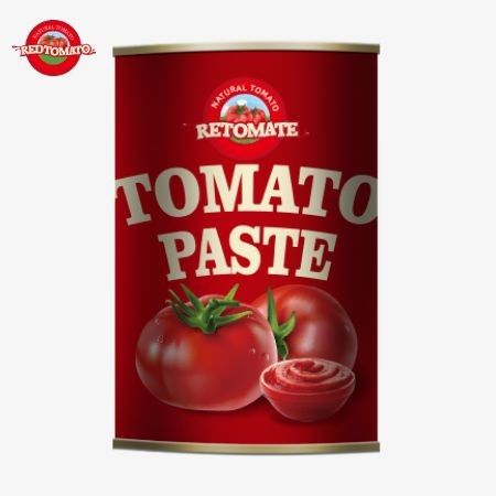 A produção de latas de pasta de tomate de 425 gramas cumpre com as normas globais, incluindo as normas ISO HACCP BRC e FDA