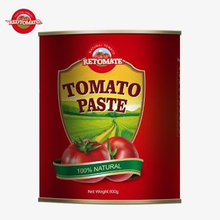 A nossa pasta de tomate em lata de 800g cumpre rigorosamente uma gama abrangente de normas internacionais de qualidade e segurança.