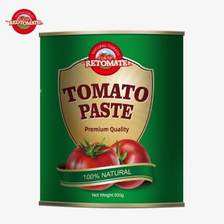 A nossa pasta de tomate em lata de 800g adere rigorosamente a numerosos padrões internacionais de qualidade e segurança.