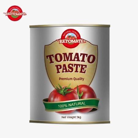 A pasta de tomate enlatada cumpre as normas de produção ISO HACCP BRC e FDA