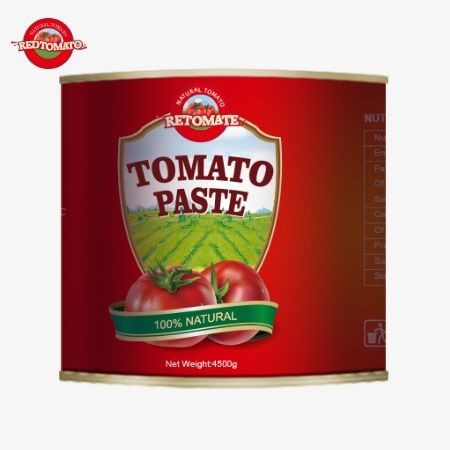 2024 Pasta de tomate de alta qualidade com embalagem a granel de 4,5 kg 28-30 Tipo de embalagem Brix