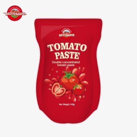 140 g Saquete de pasta de tomate doce e azedo