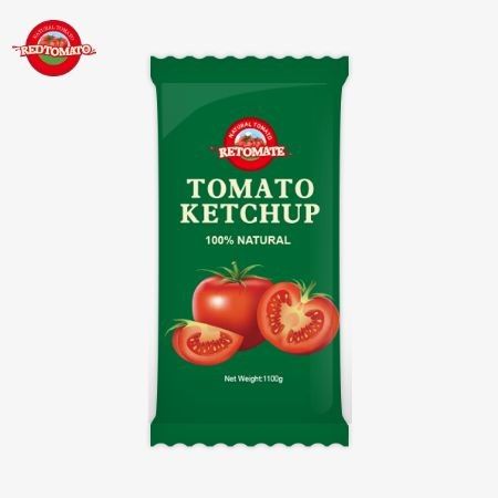 10 gramas de ketchup de tomate oferece um sabor doce e rico com ingredientes naturais a um preço de fábrica