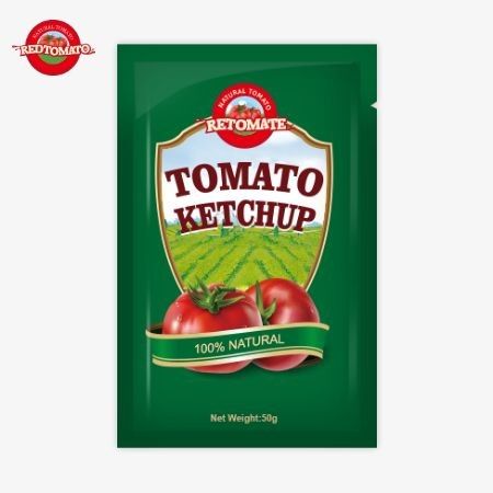 OEM Premium 50g Small Bag Ketchup Com Preço de Fábrica China Fábrica Vendas Diretas