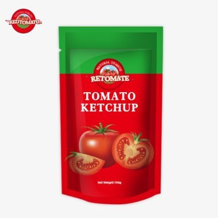 OEM China preço de fábrica 100g molho doce e azedo molho ketchup, condimento natural puro