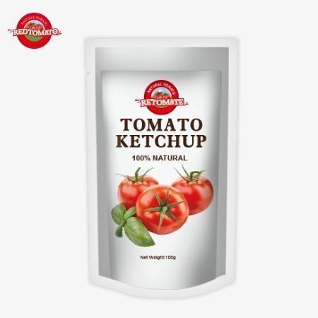 OEM China preço de fábrica 100g doce e azedo natural sachet ketchup molho de mergulho saco