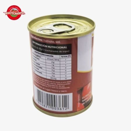 Pasta de tomate en conserva BONCUSTO Marca 140g Brix22-24% Fornecer Marca e Design de Embalagem