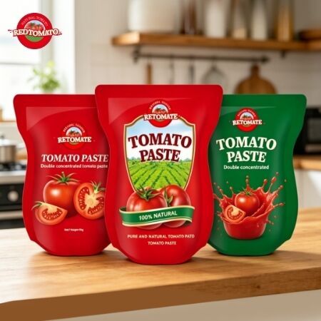 56g Sweet and Sour Tomato Paste Sachet with 30%-100% Purity in Stand-Up Pouch