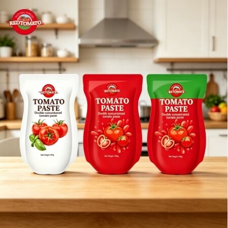 Sachê Stand-Up de 140g de Pasta de Tomate com Sabor Agridoce e Pureza 22 a 30