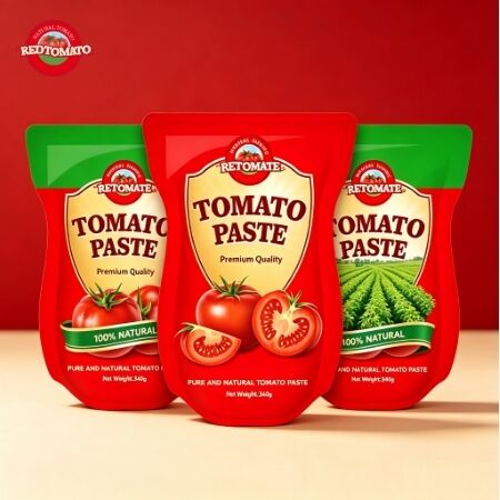 340 g de pasta de tomate em sachet com concentração tripla para melhor sabor e conveniência