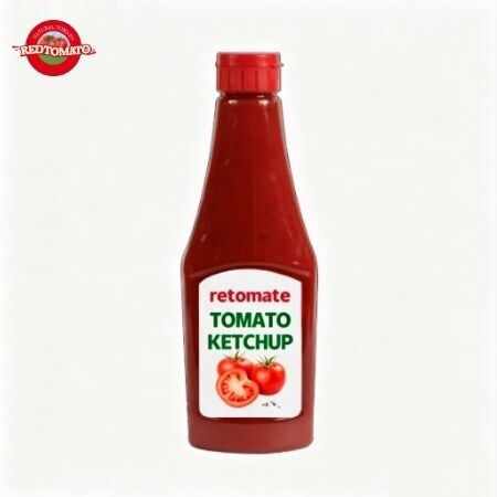 340g de ketchup em garrafa sabor doce e azedo certificado ISO para refeições diárias