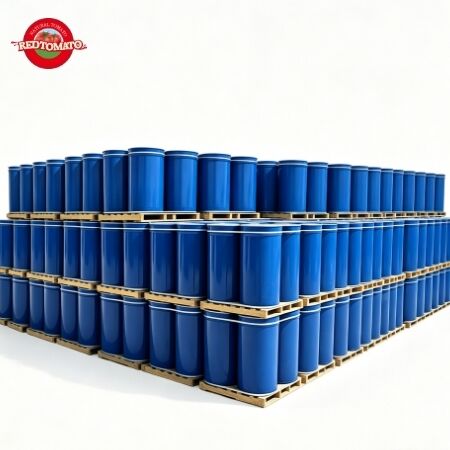 Nova temporada pasta de tomate dupla concentrada fria 30-32% brix 100% puro tambor xinjiang