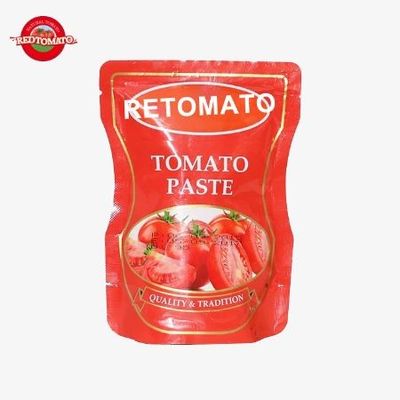 Pasta de tomate doce e azedo em saquinho 140g 30%-100% de pureza