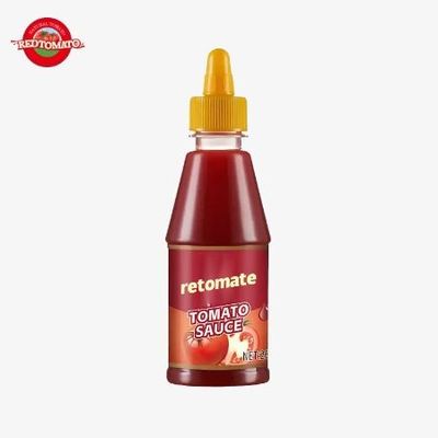 Botão de sabor natural Ketchup de tomate, ISO 260g Ketchup doce e azedo