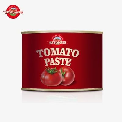 70 gramas de lata com uma tampa de fácil abertura de alta qualidade Concentrado de tomate enlatado no interior