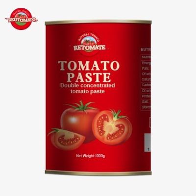 Fabricante 1000g latas de lata vazias para pasta de tomate