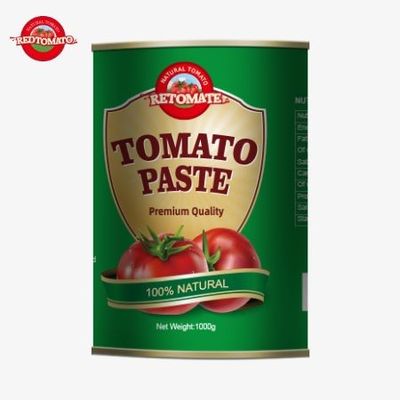 Produtor de latas de lata vazias de 1000 g para embalagem de pasta de tomate enlatada