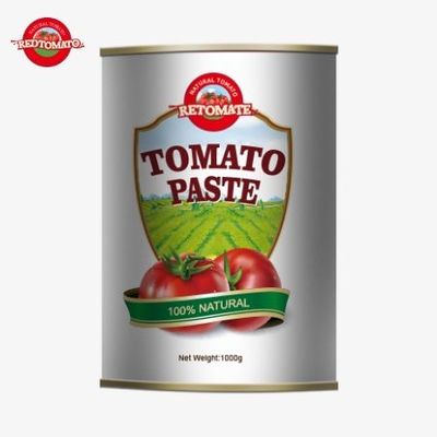 Fabricante de latas de lata vazias de 1000 g para embalagem de pasta de tomate enlatada