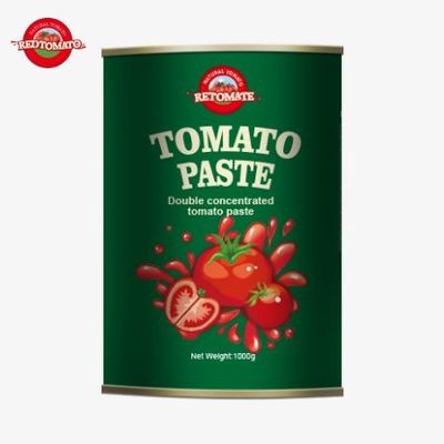 Produtor de latas de lata de 1000 g para embalagem de pasta de tomate