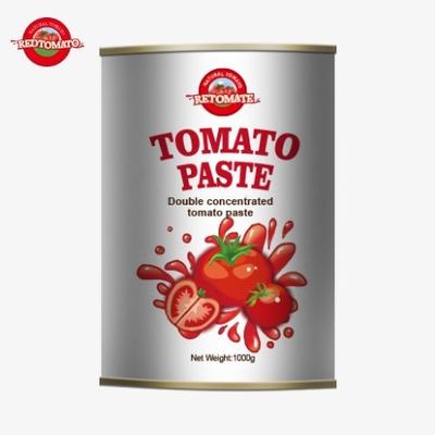 Fabricante especializado em latas de lata de 1000g para embalagem de pasta de tomate