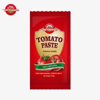 OEM Petit Saco Tomate Ketchup 30g sabor doce e azedo sabor natural puro padrões ISO HACCP BRC FDA
