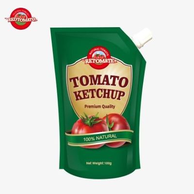 OEM 100g Saquete Natural Ketchup HACCP Padrões FDA China Preço da fábrica
