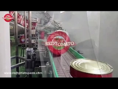 Pasta de tomate en conserva Retomate marca própria 4500g com Brix de 28-30% em produção