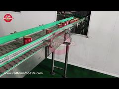 400g Pasta de tomate enlatada Gransadon com tampa aberta dura Brix28-30%