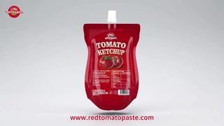 Preço direto da fábrica de ketchup em sachê Premium 100g